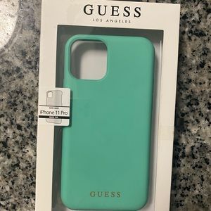 Guess iPhone 11 Pro Hard Case Turquoise